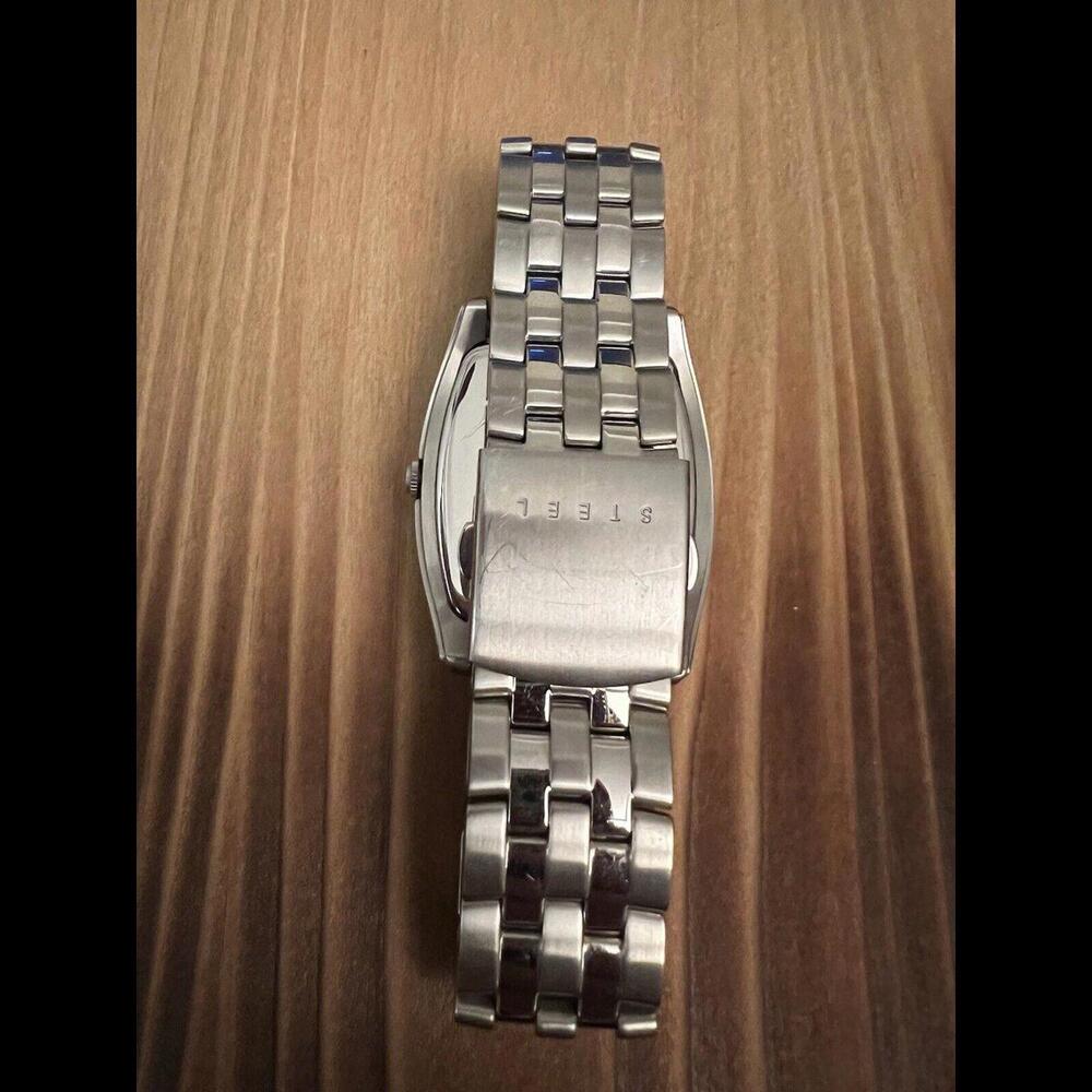 Guess Steel Men’s Watch New Battery Dark Gray Dial - Picture 5 of 7